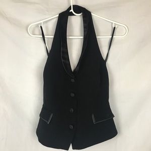 H&M Tuxedo Style Alter Top